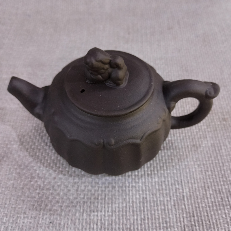 Чайник глиняный "Карусель", 200 мл