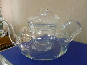 Чайник стеклянный "Листок", 600 мл